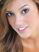 Melanie takes off her panties and stuffs them in her pussy